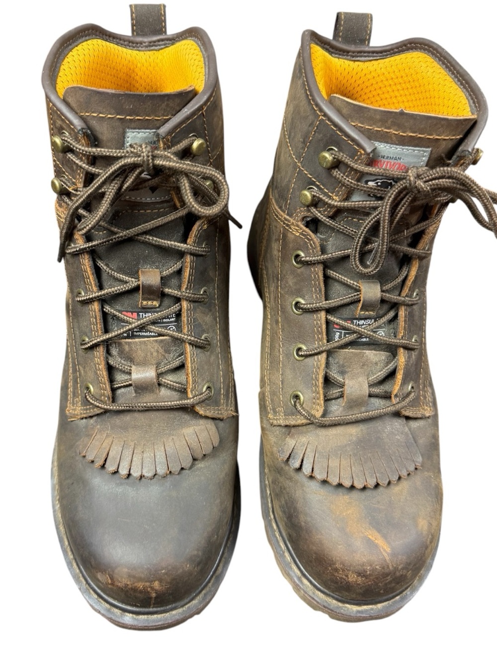 Herman Survivors Men's Dover Waterproof Steel Toe Work Boots 10.5